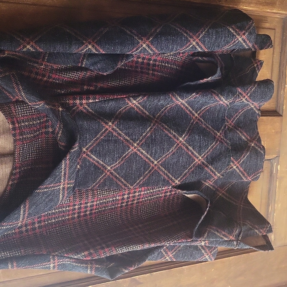 Radzoli Womens Sweater Cow neck...lots of blended warm colors 3X